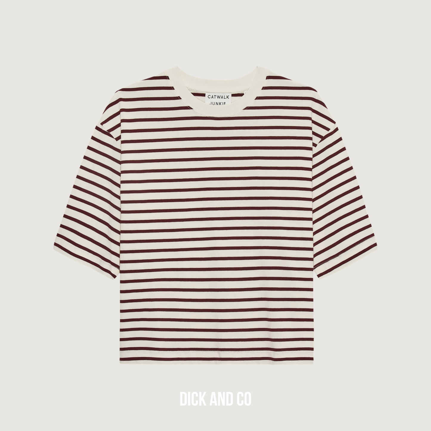 Loose Fit Striped Tshirt