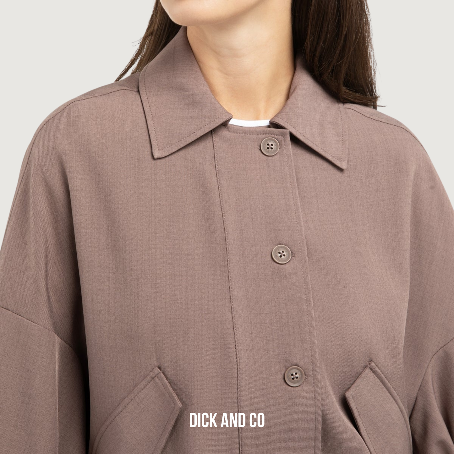 Blousejack met klepzakken