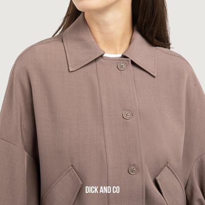 Blousejack met klepzakken