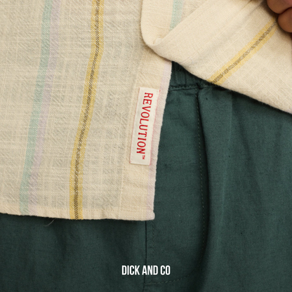 Short-sleeved Cuban Shirt