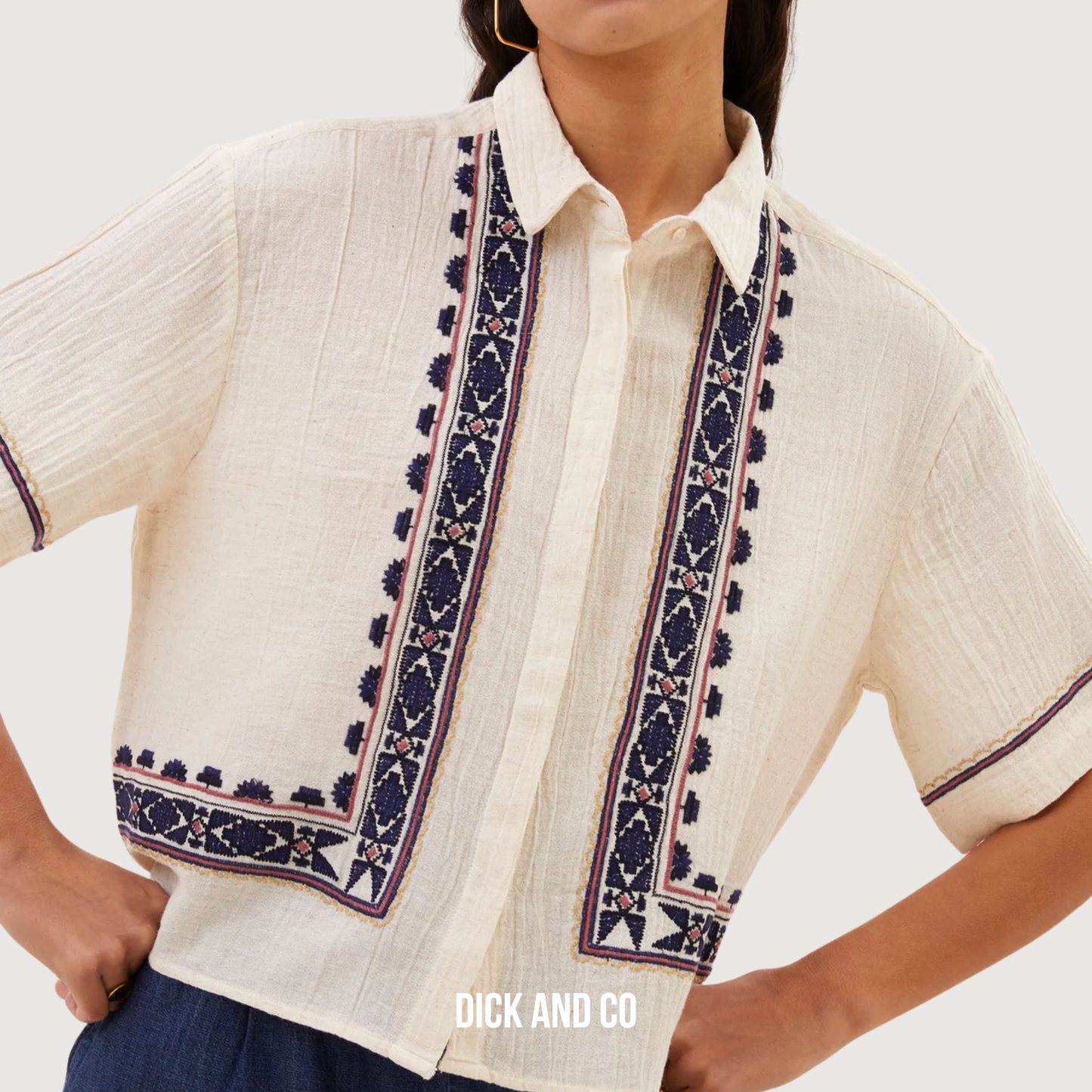 Jela Embroidery blouse