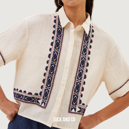 Jela Embroidery blouse