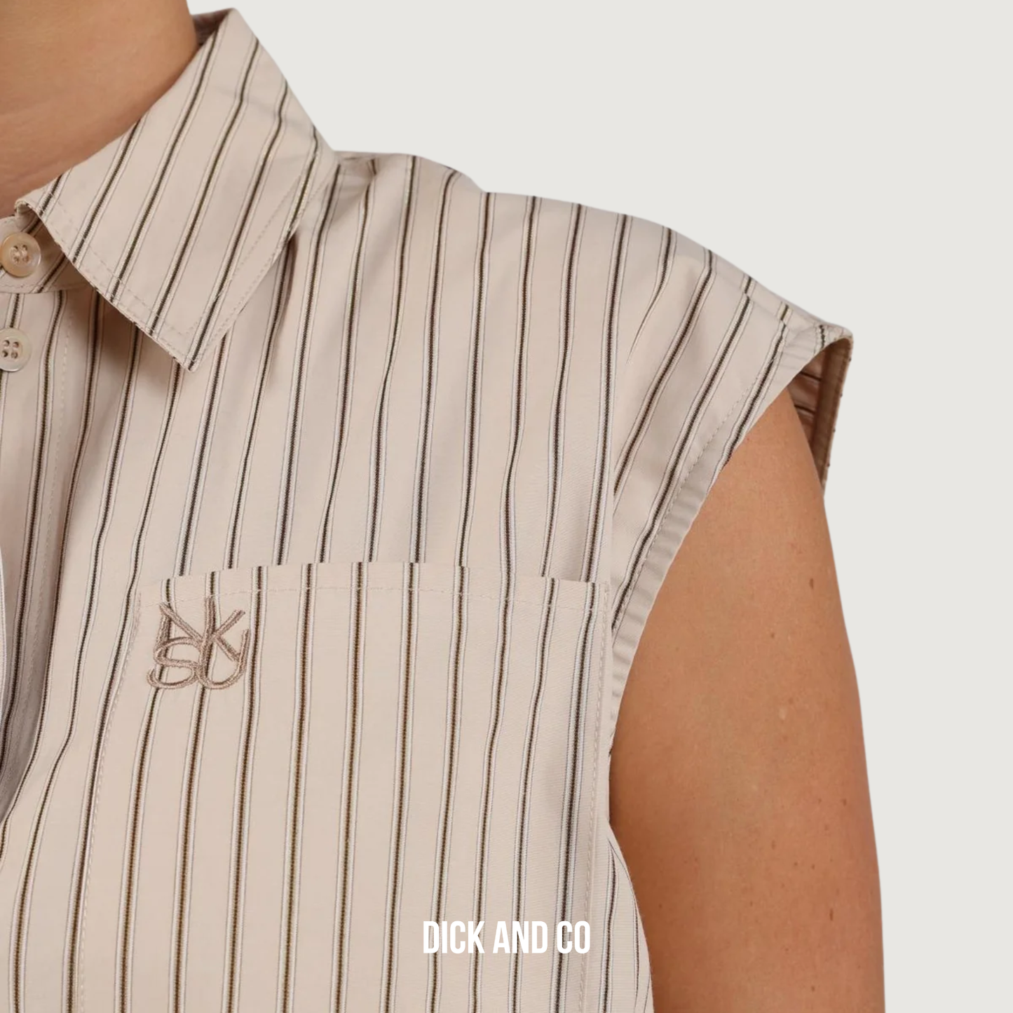Abby top Stripe