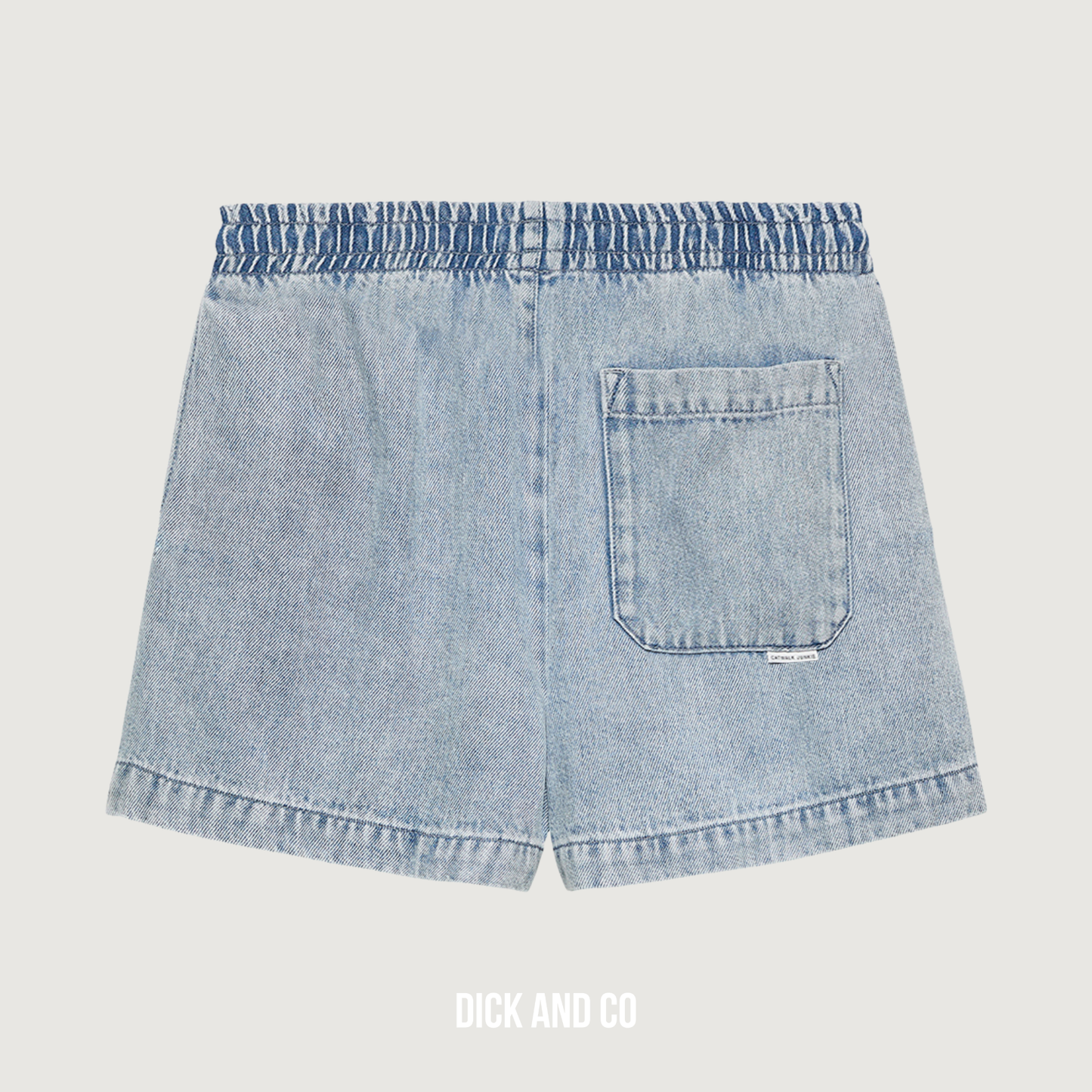 Pull on denim short