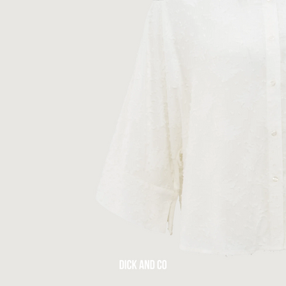 Korte luchtige blouse (01-201165-507)