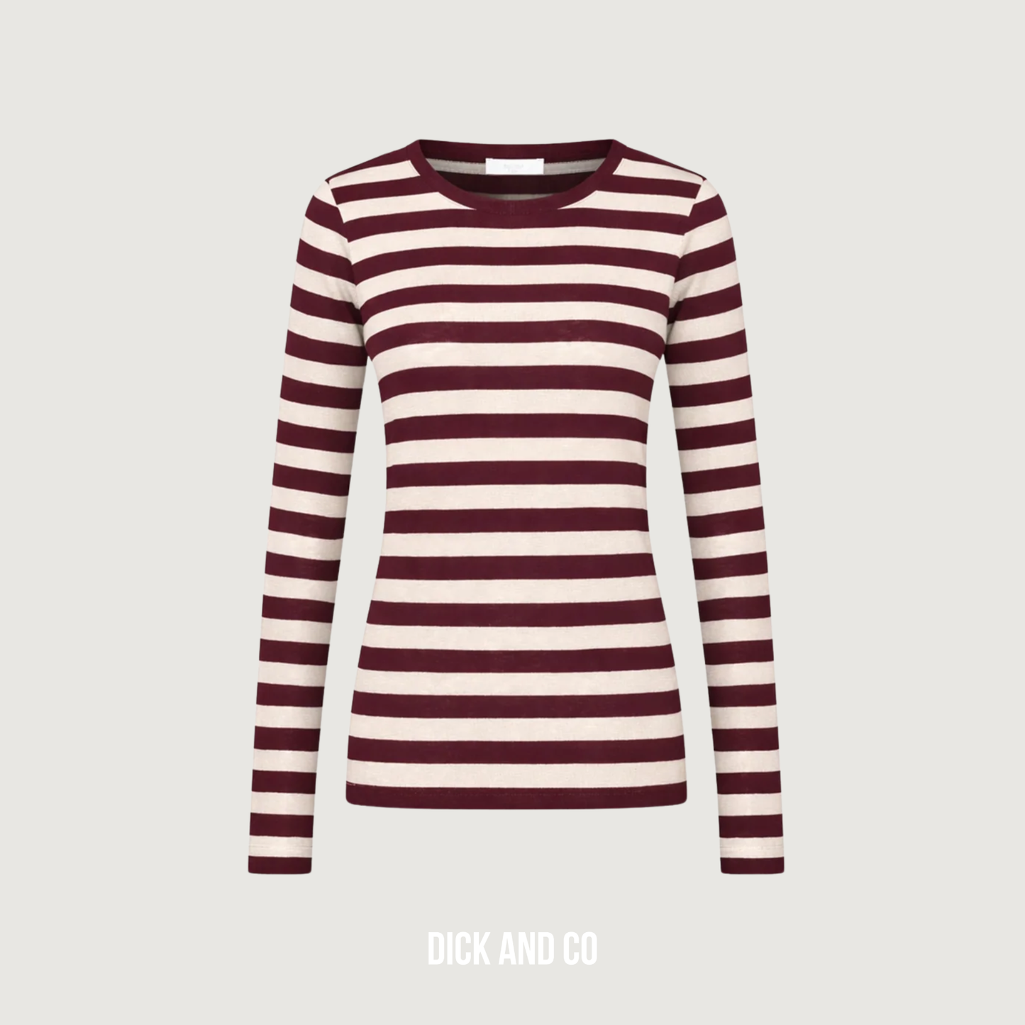 Basic ls big stripe top