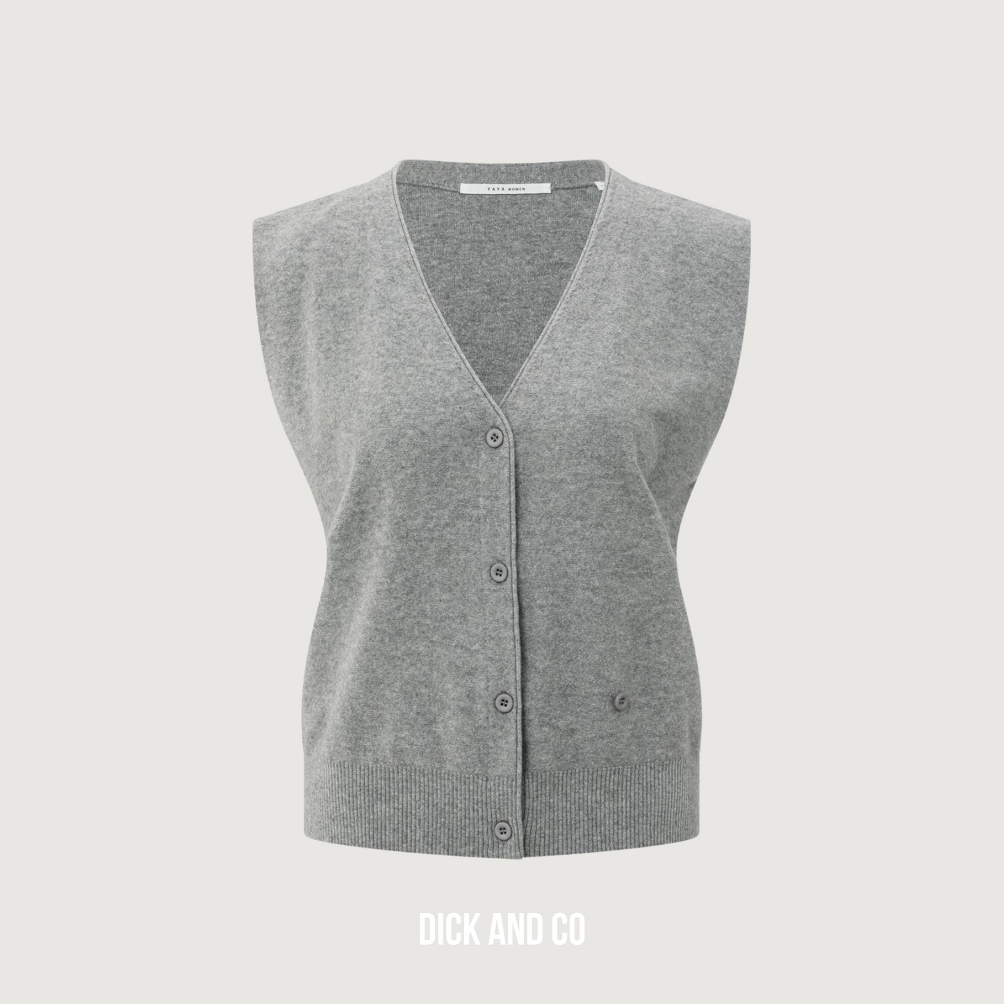 Gebreid gilet (01-010120-508)