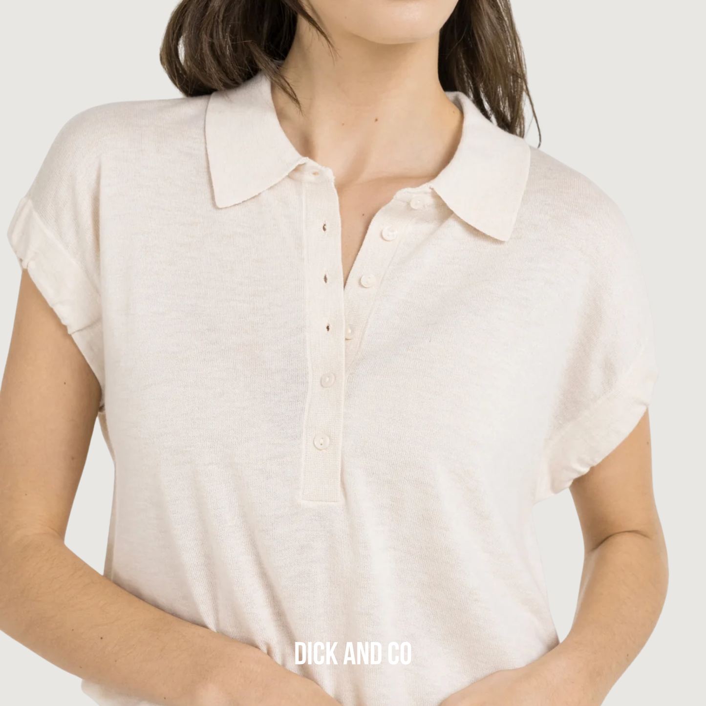 Gebreide polo