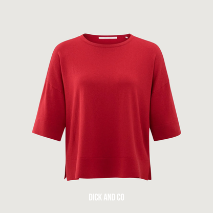 Oversized fijngebreid T-shirt (01-000454-507)