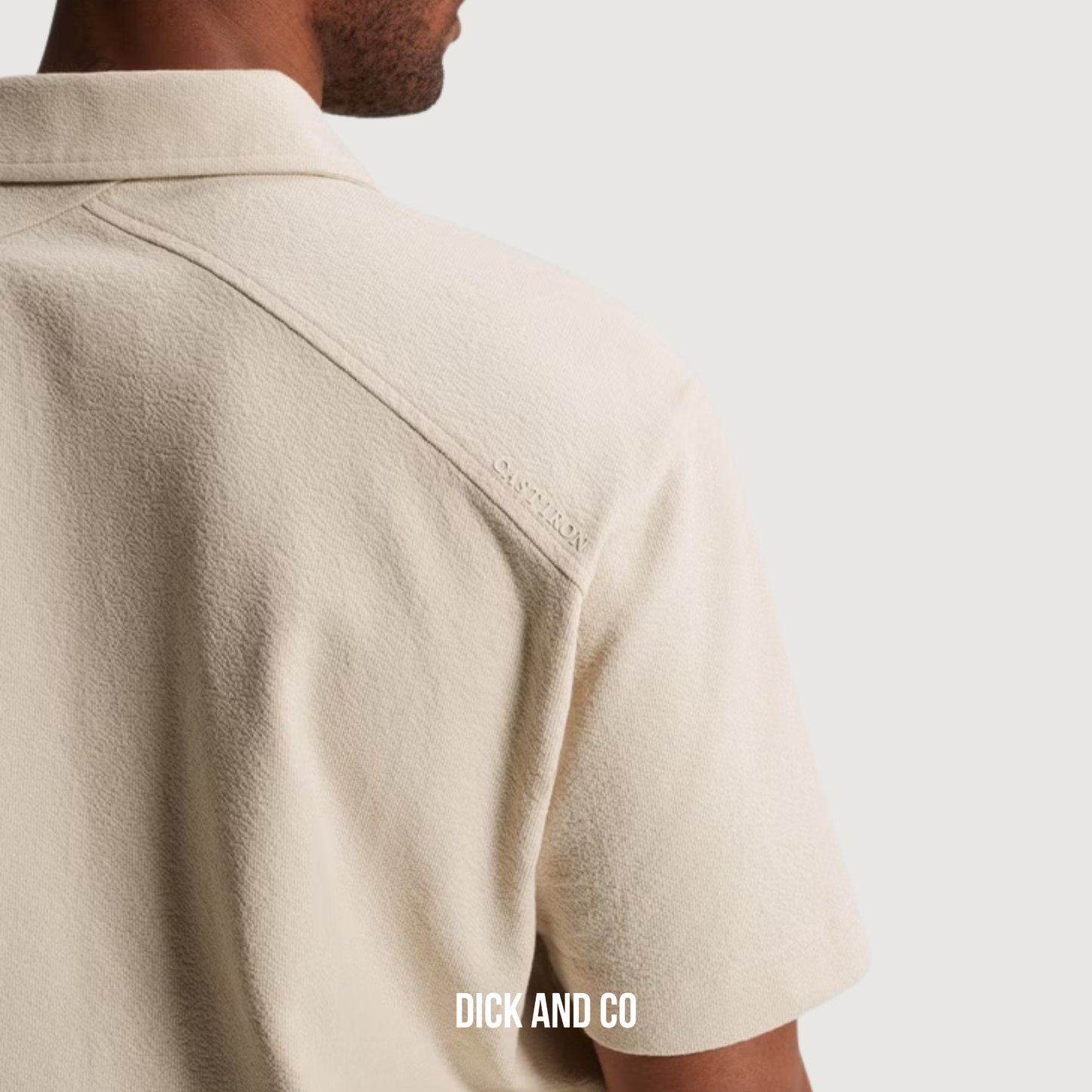 Relaxed fit polo