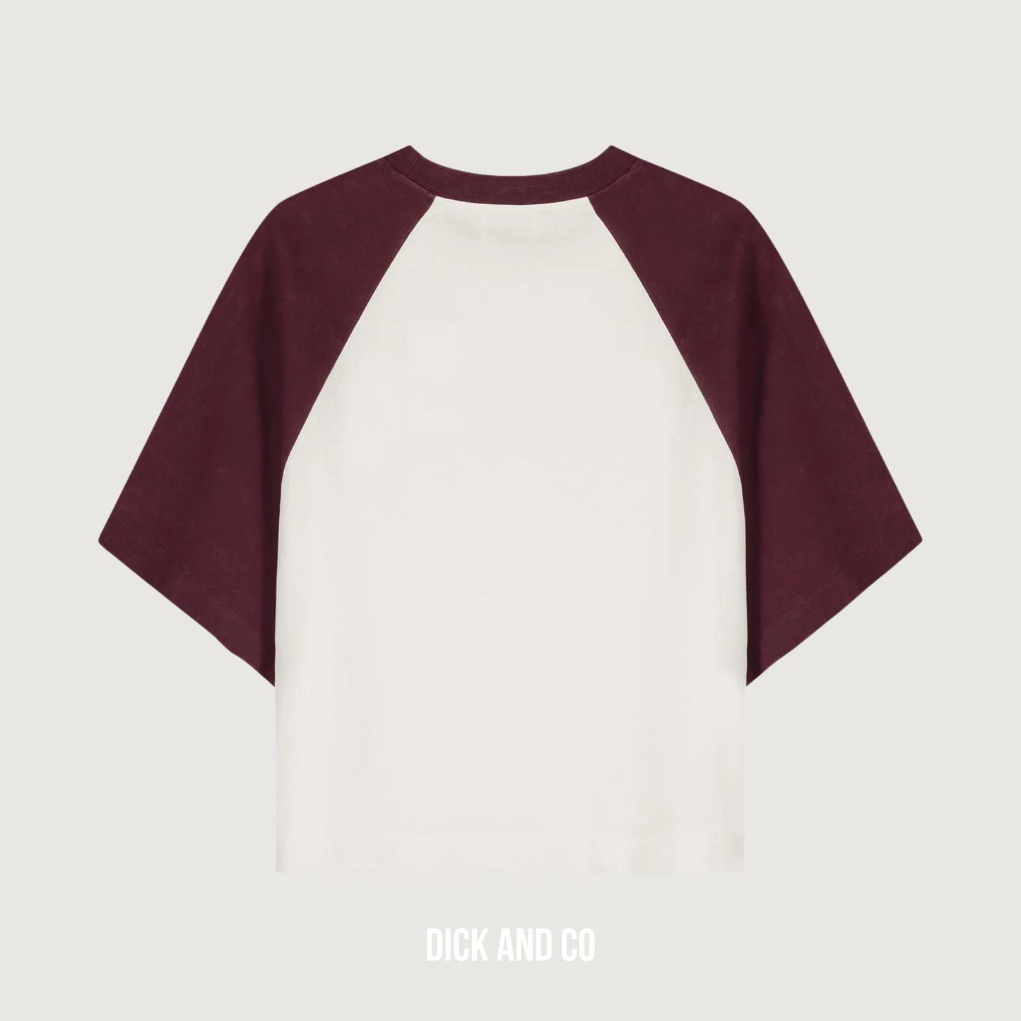 Baseball contrast t-shirt