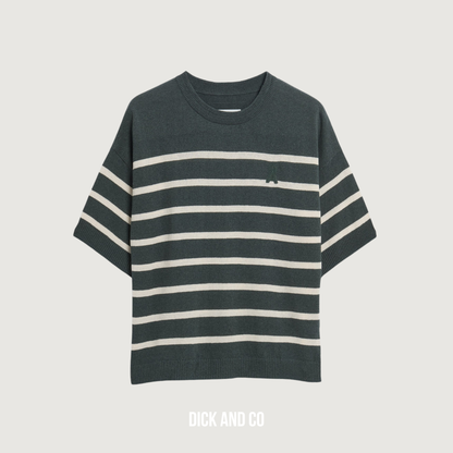 Striped Linen Blend Sweater