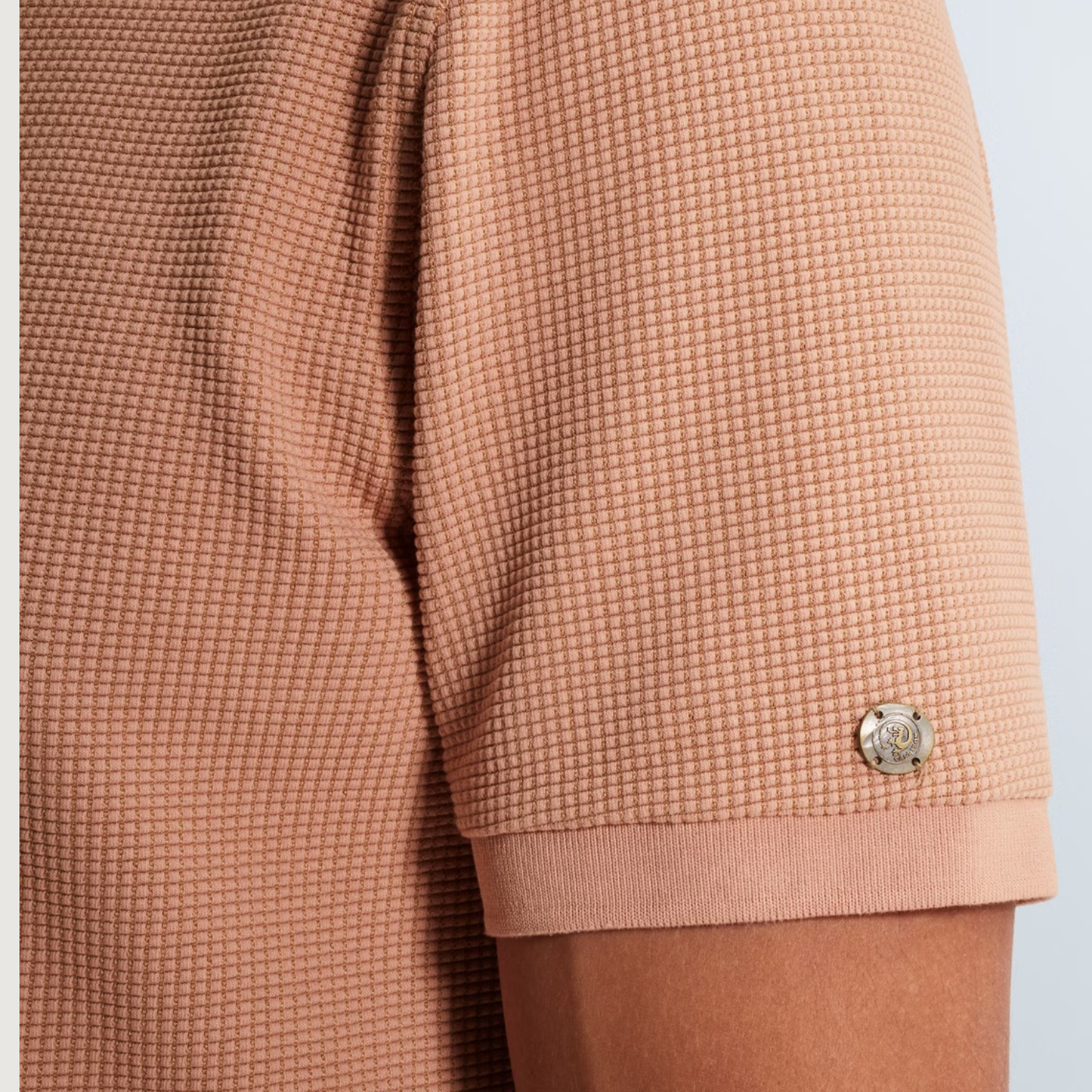 Polo met wafelstructuur