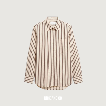 Gestreepte Wijde blouse