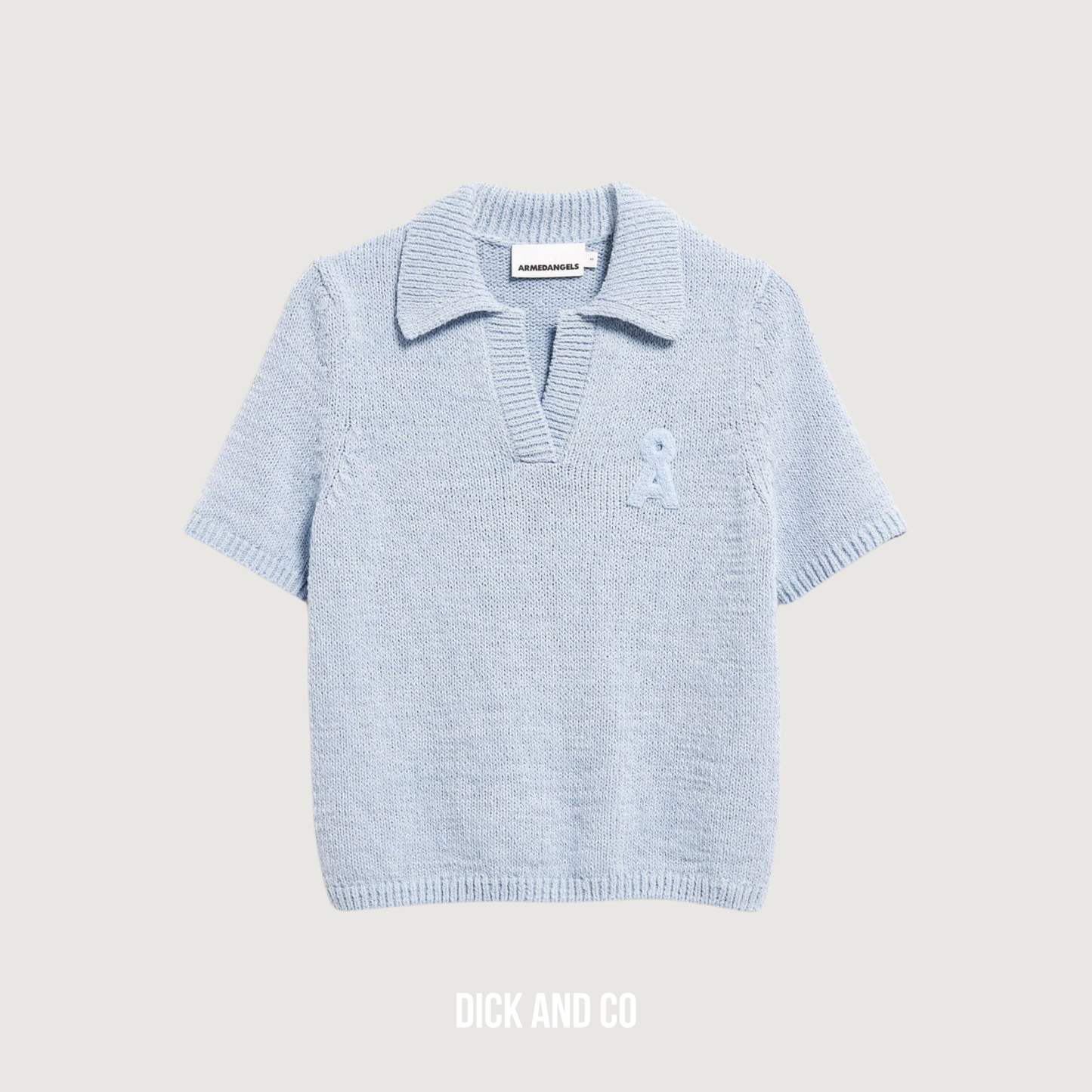 Iconic Å Katoenen Polo-Gebreide trui