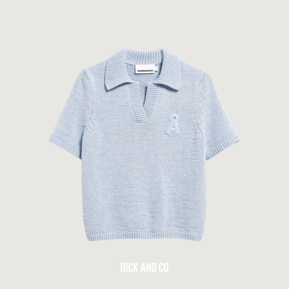 Iconic Å Katoenen Polo-Gebreide trui