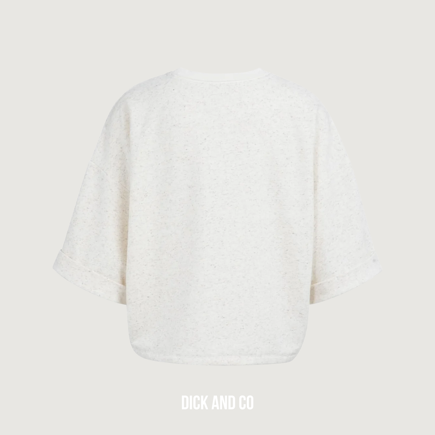 Sweater met omgeslagen mouwen