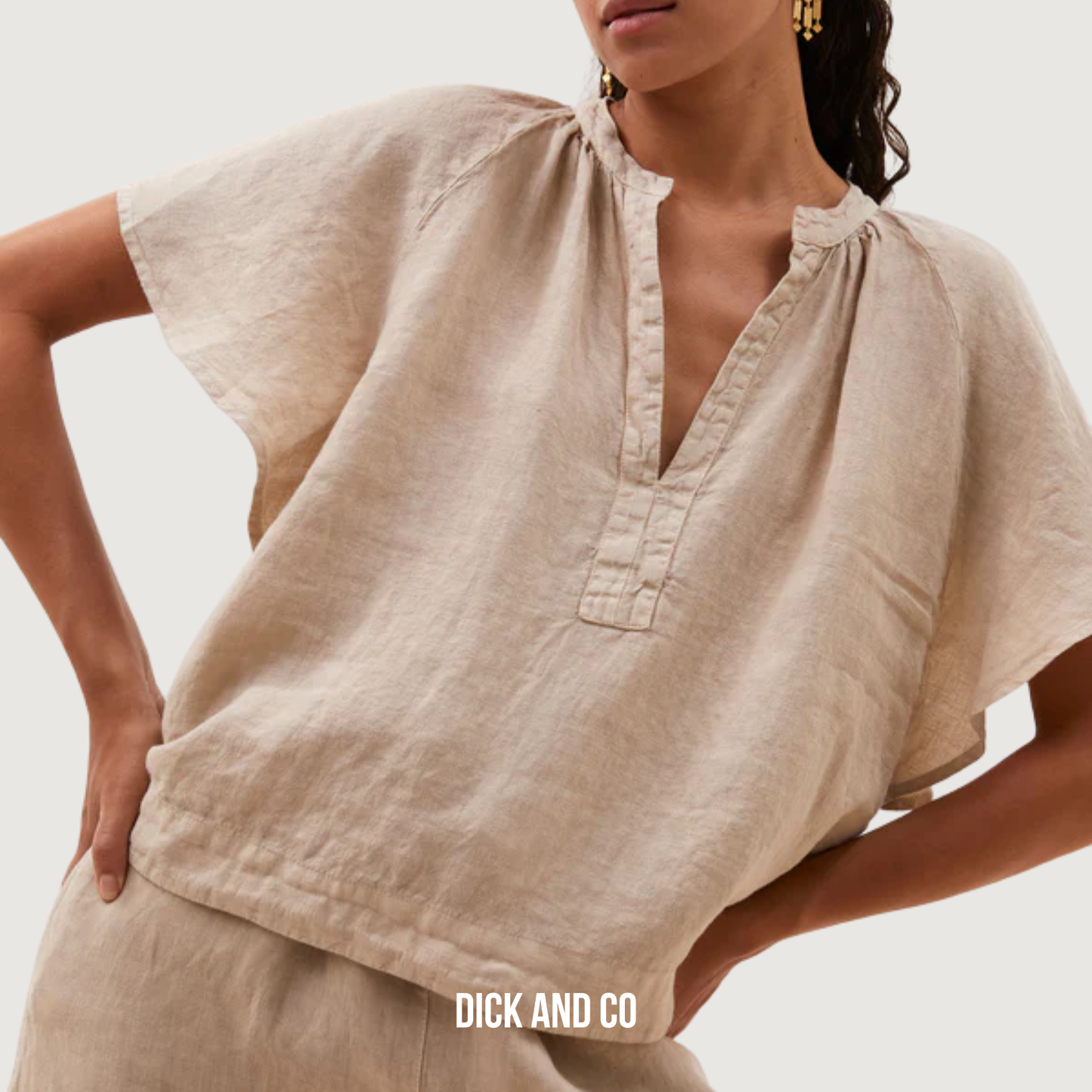 Vina Linen blouse