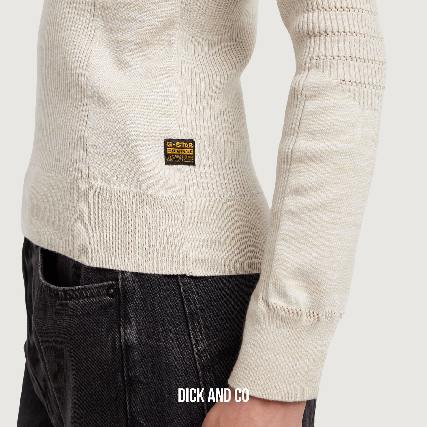 3D Biker Knit Slim R Knit Wmn