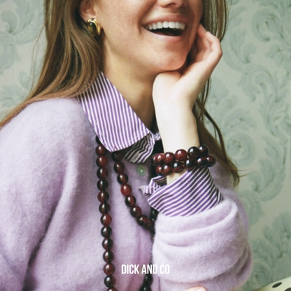 Wilma Burgundy Bracelet