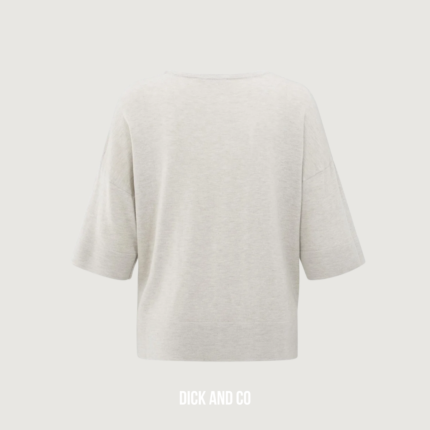 Oversized fijngebreid t-shirt (01-000454-507)