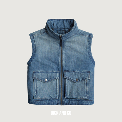 2-Pkt Padded Zip vest