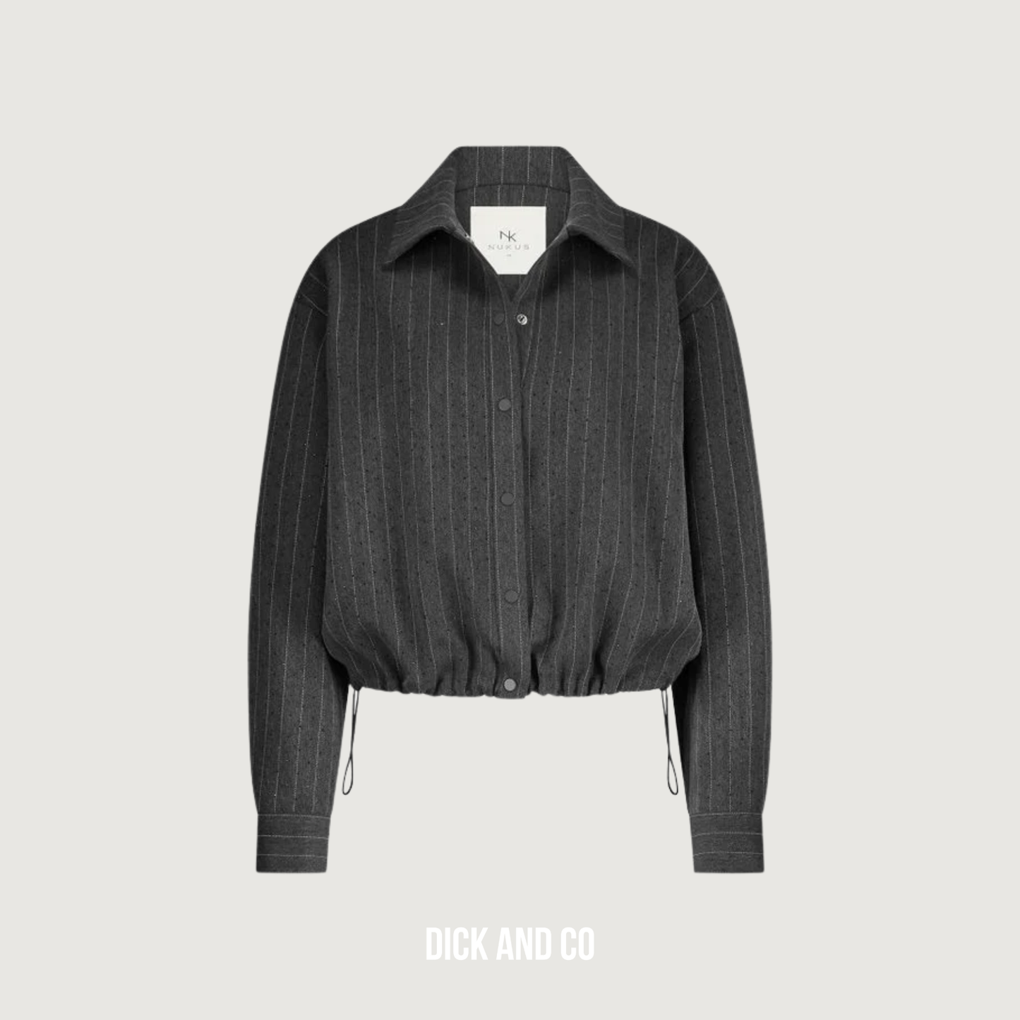 Newport Blouse Stripe Strass (Nkf02067)