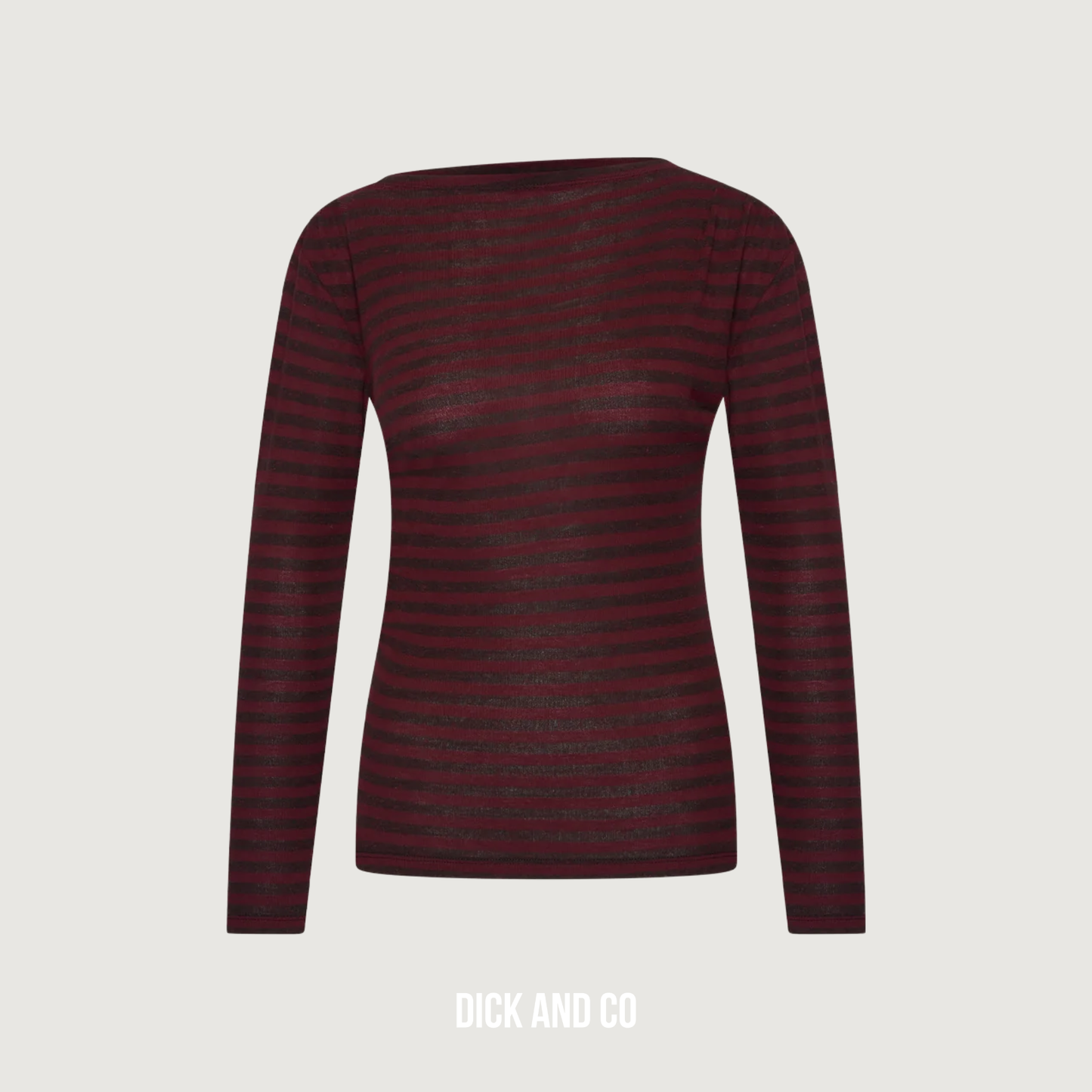 Leya Melange Stripe top