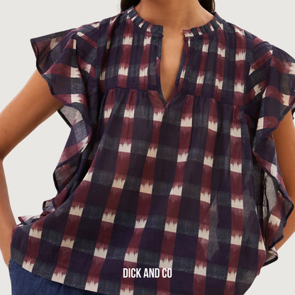 Danee ikat blouse