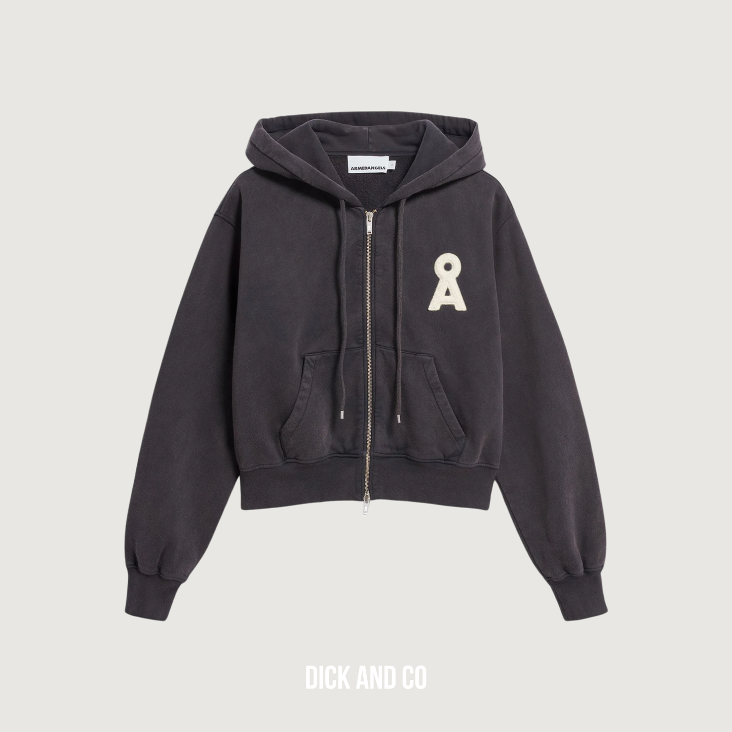 Cropped Zip-Sweatshirt sweater