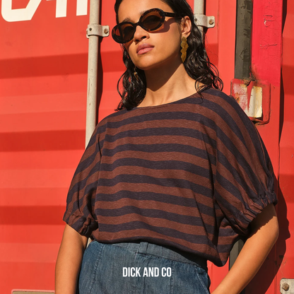 Merle Big Stripe top
