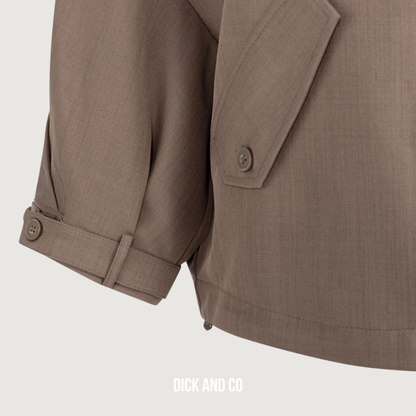 Blousejack met klepzakken