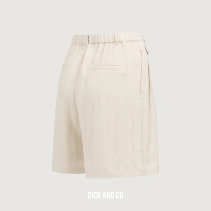Geweven bermudashort
