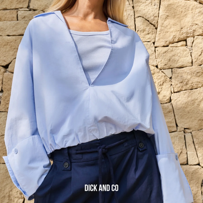 Blouse met ballonzoom