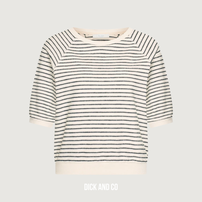 Neva Heavy Jersey Stripe top