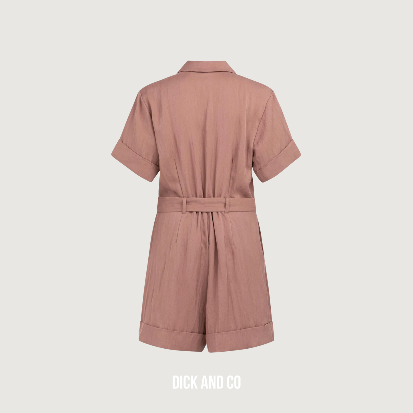 Playsuit met dubbele knopen