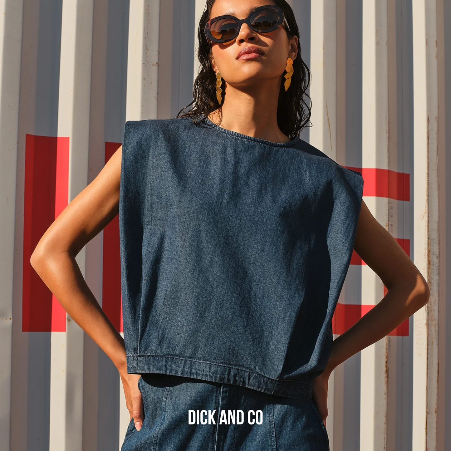 Ginza denim top