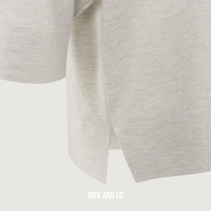 Oversized fijngebreid t-shirt (01-000454-507)