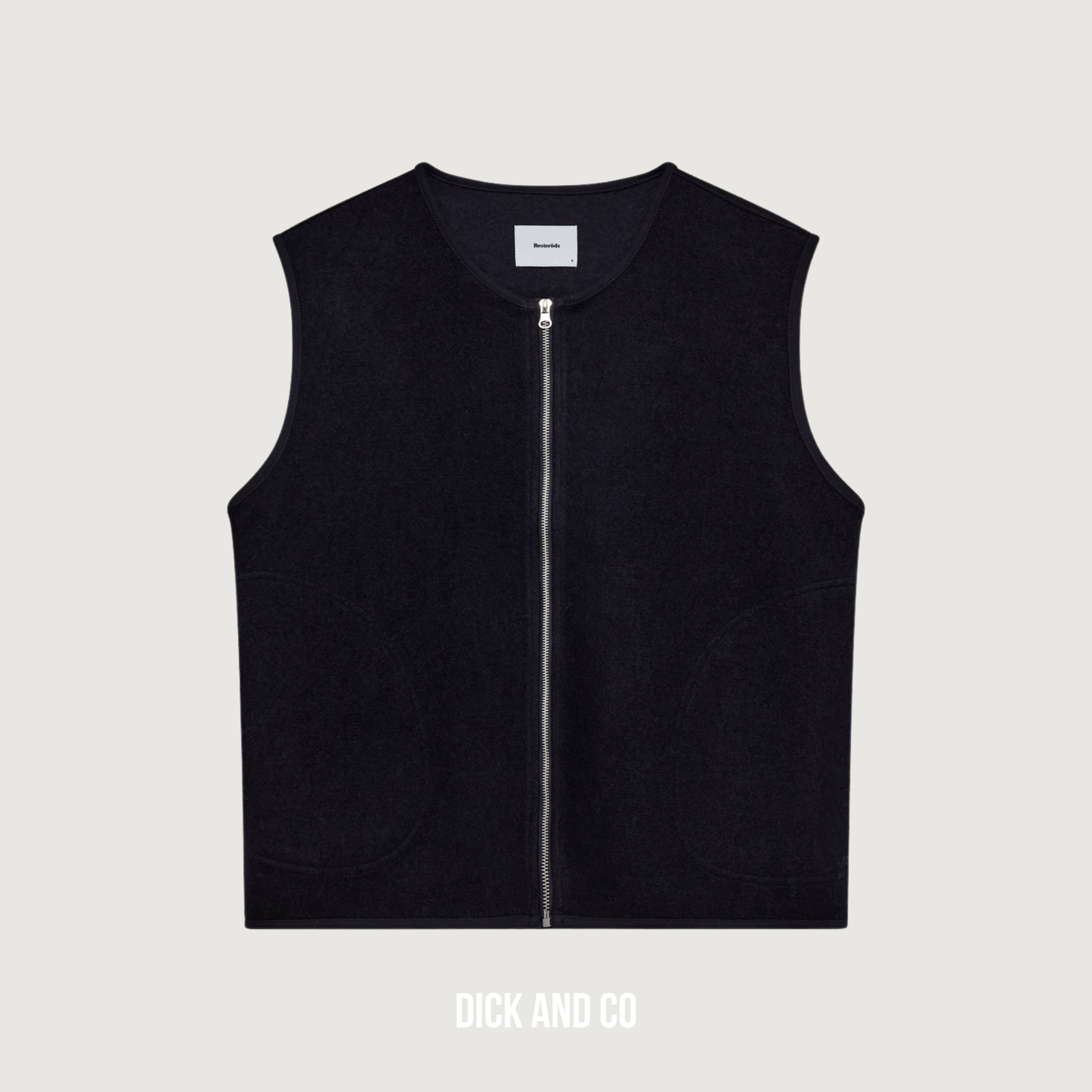 Kian Boiled wool vest