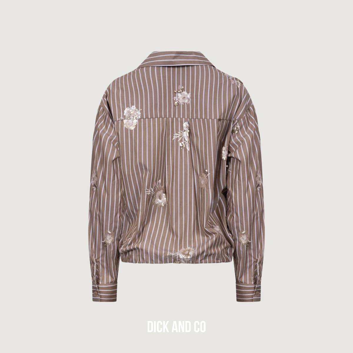Newport blouse Stripe Flower