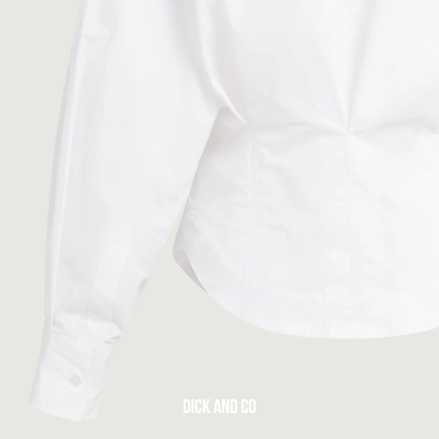 Blouse met tailleaccent en plooidetail