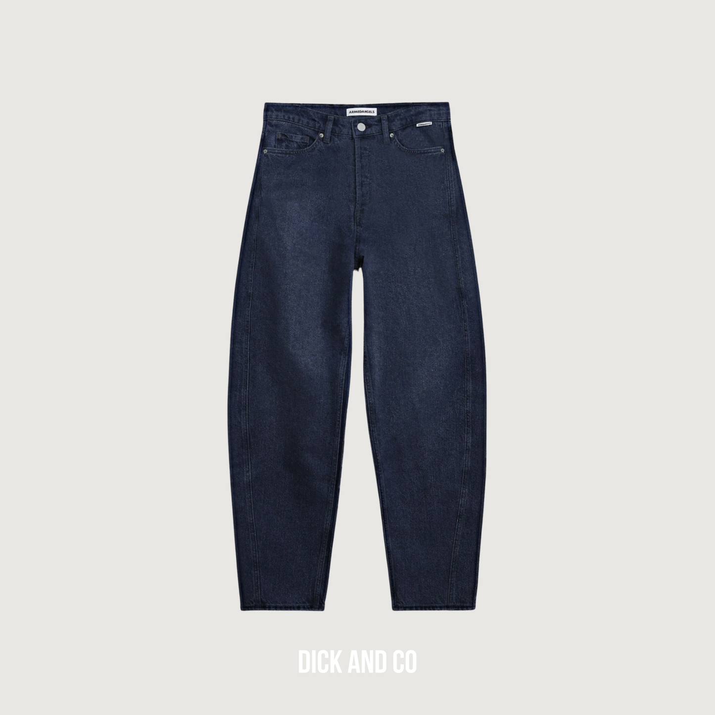 Baarly Hoge Taille Barrel jeans
