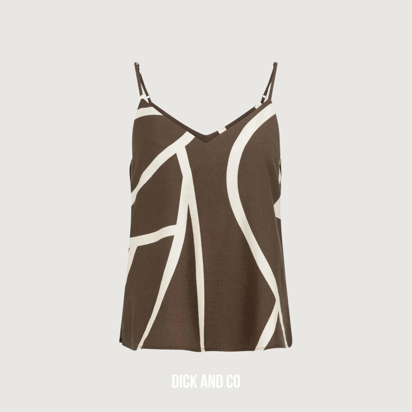 Singlet met print