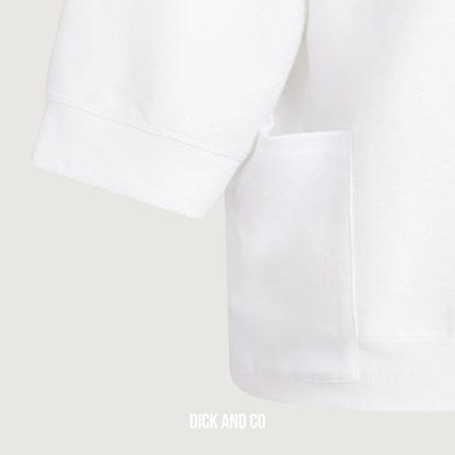 Ribgebreide jersey top met korte mouwen