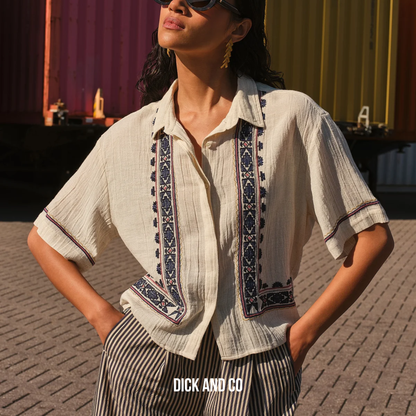 Jela Embroidery blouse