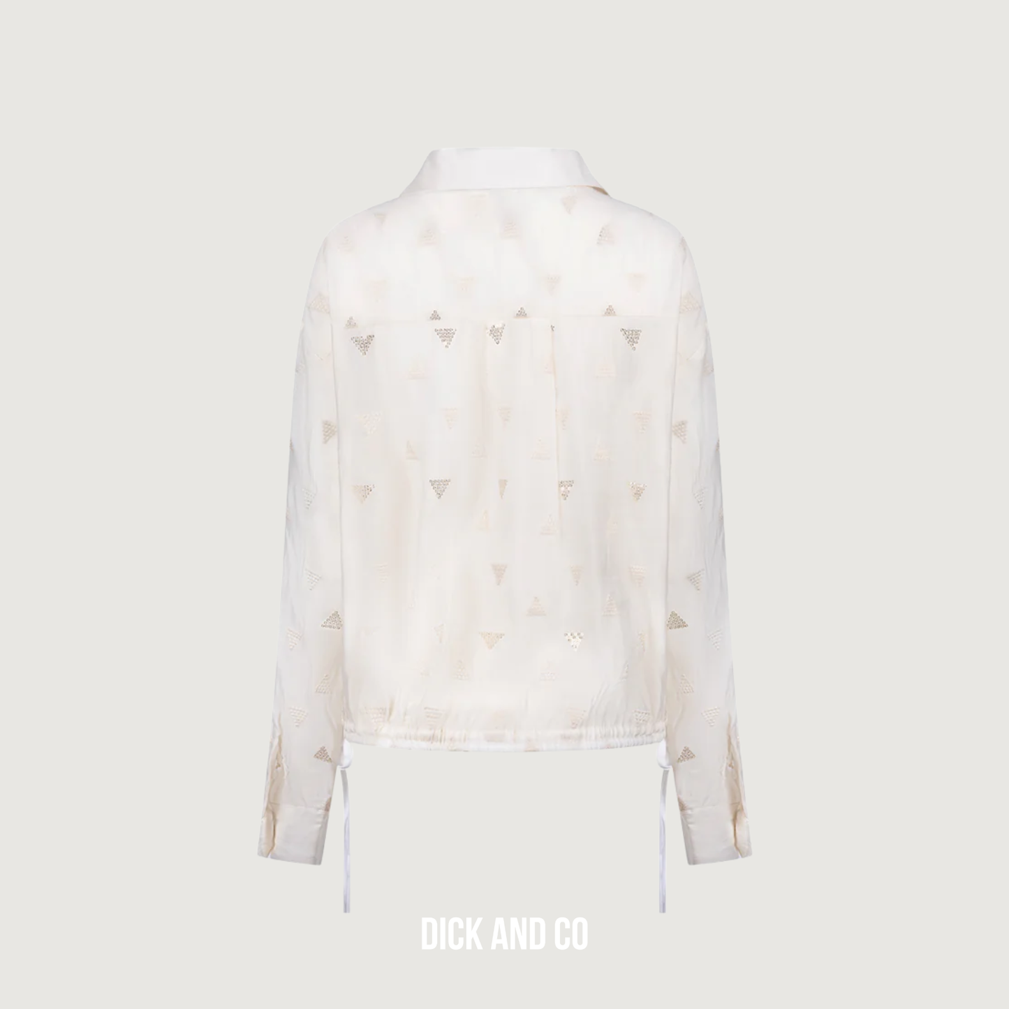 Ally blouse Square Embroidery