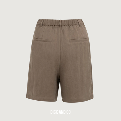 Geweven bermudashort
