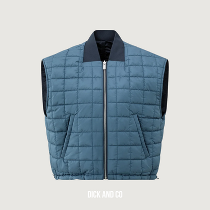 Omkeerbare gewatteerde bodywarmer (02-021005-508)