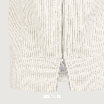 Gebreid mouwloos vest