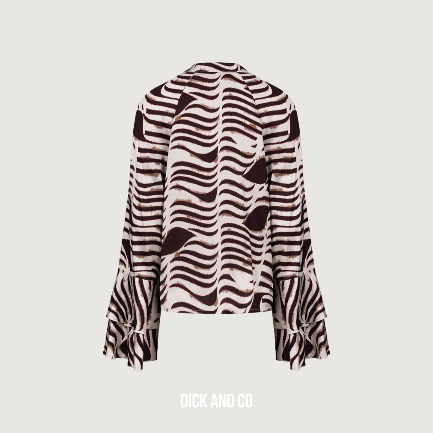 April blouse V-Neck Zebra